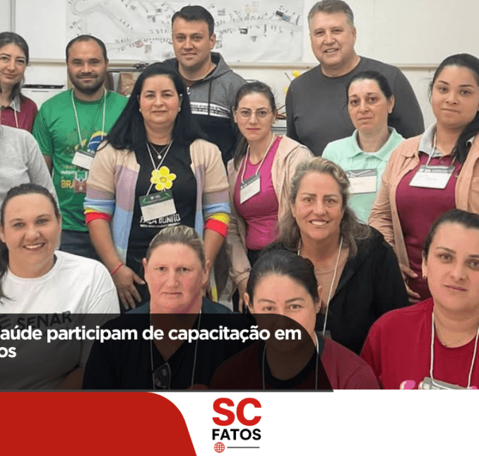 Profissionais de saúde de Abdon Batista participam de capacitação em Primeiros Socorros