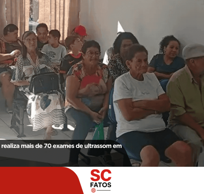 Saúde de Rio Rufino realiza mais de 70 exames de ultrassom em um único dia
