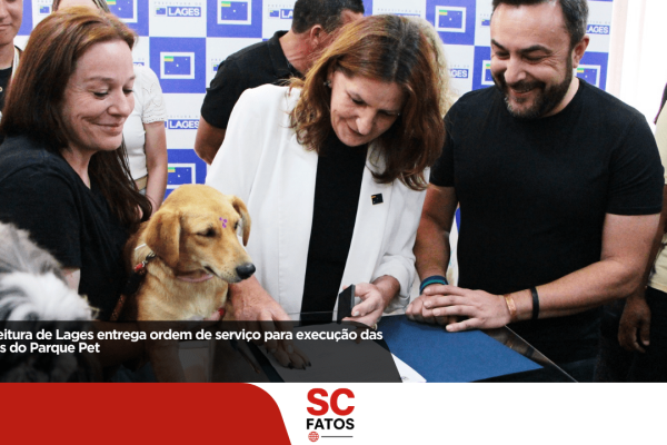 Prefeitura de Lages entrega ordem de serviço para execução das obras do Parque Pet