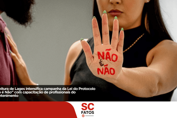 Prefeitura de Lages intensifica campanha da Lei do Protocolo “Não é Não” com capacitação de profissionais do entretenimento