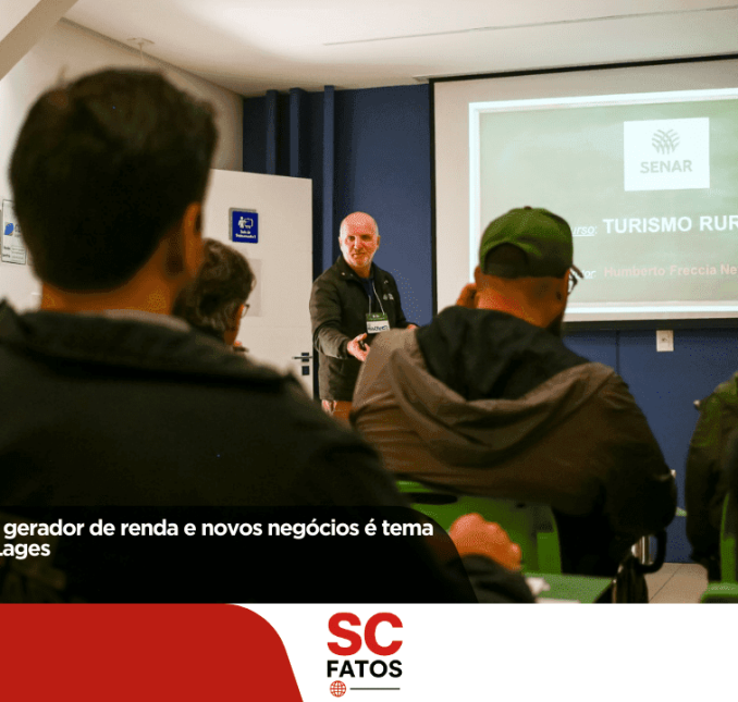 Turismo Rural como gerador de renda e novos negócios é tema de qualificação em Lages