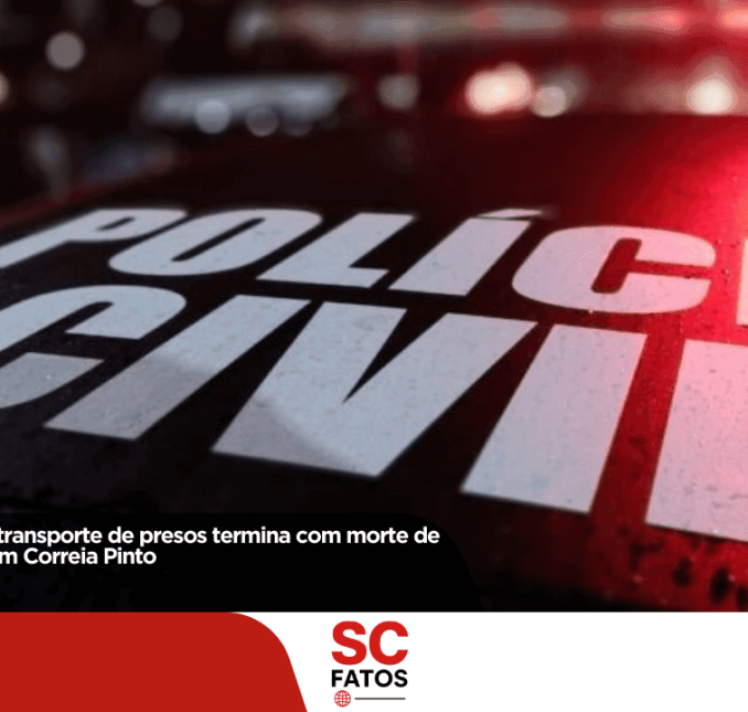 Ocorrência durante transporte de presos termina com morte de detenta na BR-116, em Correia Pinto