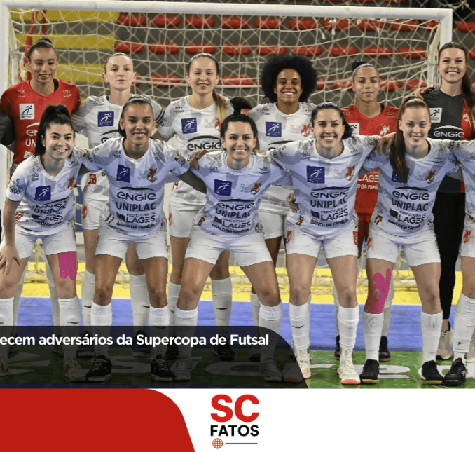 Leoas da Serra conhecem adversários da Supercopa de Futsal Feminino 2026