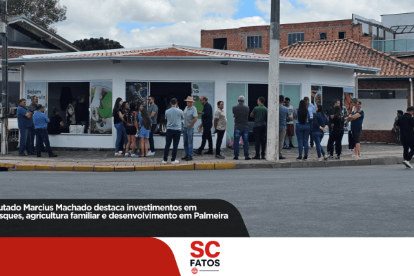 Deputado Marcius Machado destaca investimentos em quiosques, agricultura familiar e desenvolvimento em Palmeira