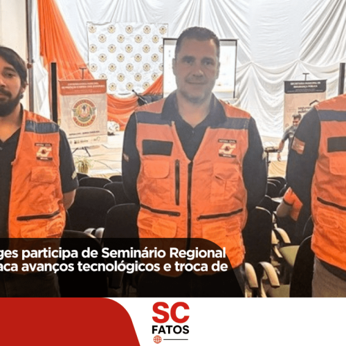 Defesa Civil de Lages participa de Seminário Regional em Vacaria e destaca avanços tecnológicos e troca de experiências