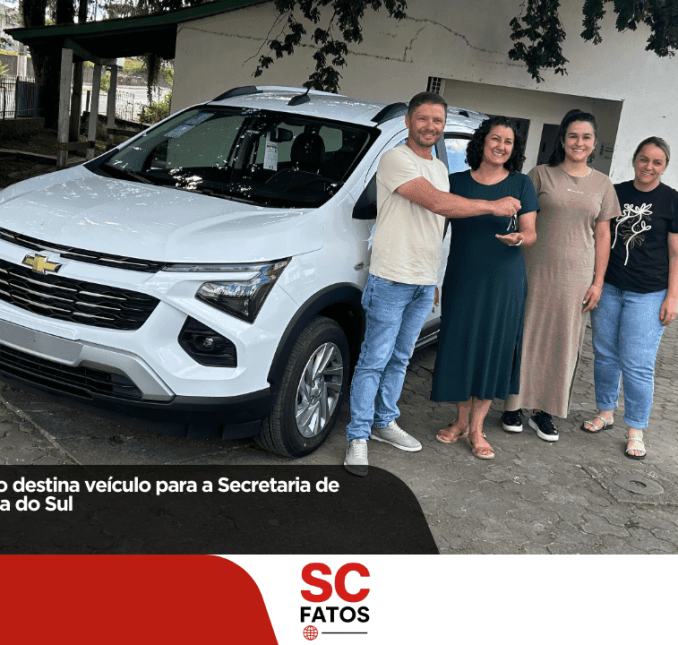 Deputado Jair Miotto destina veículo para a Secretaria de Educação de Bocaina do Sul