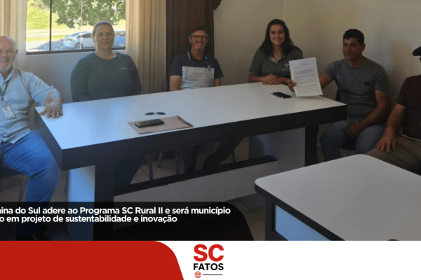 Bocaina do Sul adere ao Programa SC Rural II e será município piloto em projeto de sustentabilidade e inovação
