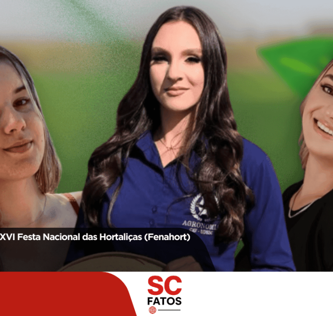 Definida a Realeza da XVI Festa Nacional das Hortaliças (Fenahort) 2026, em Urubici