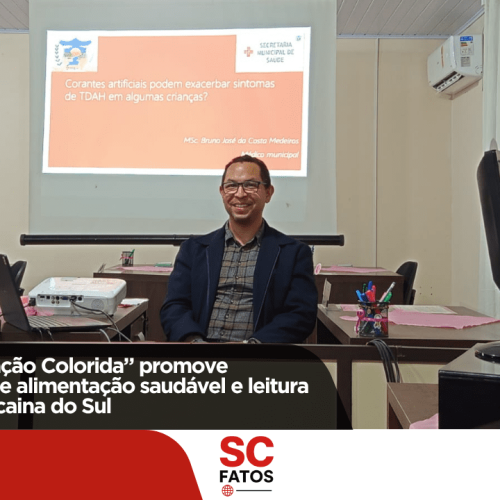 Evento “Alimentação Colorida” promove aprendizado sobre alimentação saudável e leitura de rótulos em Bocaina do Sul