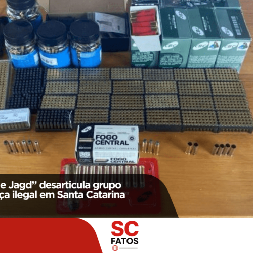 Operação “Digitale Jagd” desarticula grupo envolvido com caça ilegal em Santa Catarina
