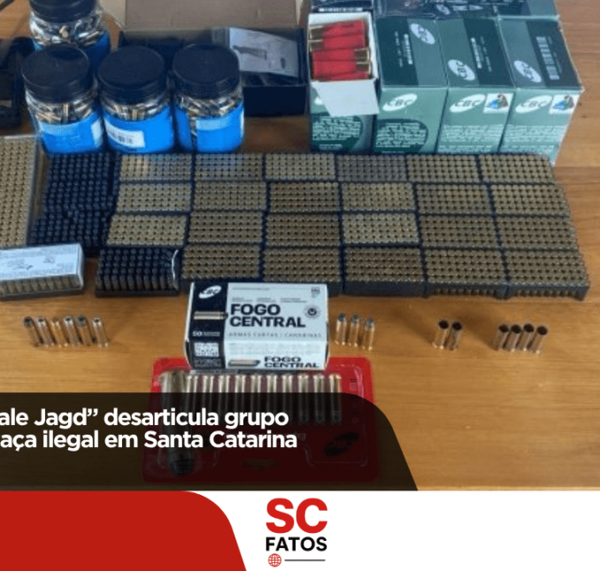 Operação “Digitale Jagd” desarticula grupo envolvido com caça ilegal em Santa Catarina