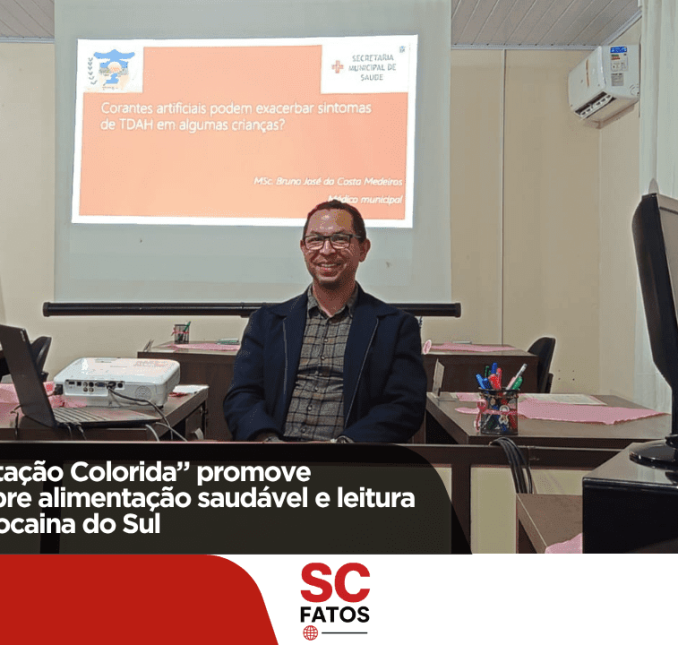 Evento “Alimentação Colorida” promove aprendizado sobre alimentação saudável e leitura de rótulos em Bocaina do Sul