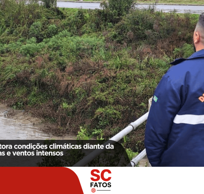 Defesa Civil monitora condições climáticas diante da previsão de chuvas e ventos intensos