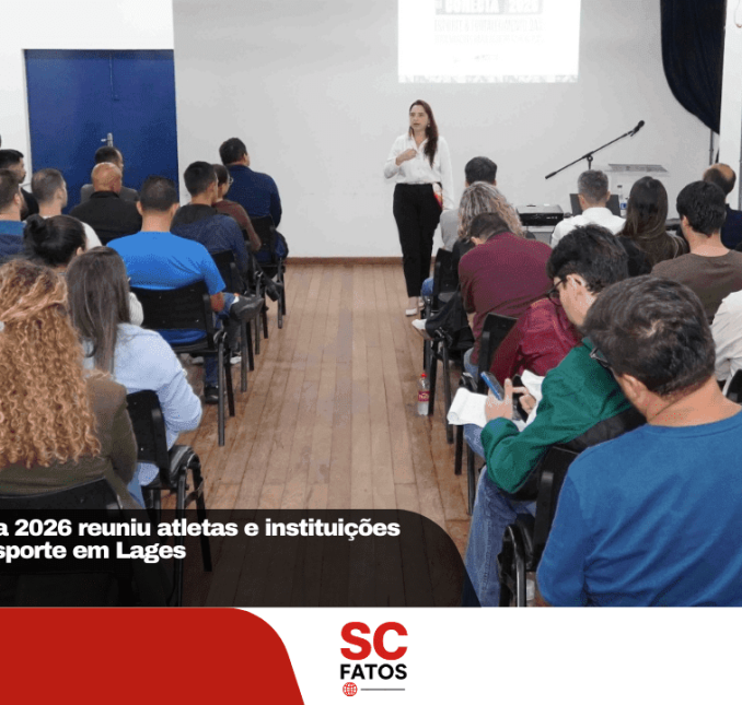Seminário Conecta 2026 reuniu atletas e instituições para fomentar o esporte em Lages