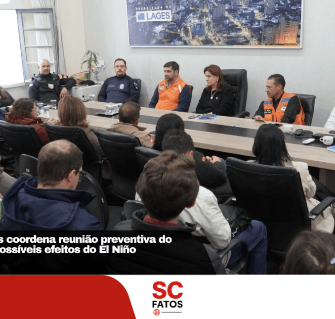 Prefeitura de Lages coordena reunião preventiva do GRAC diante dos possíveis efeitos do El Niño