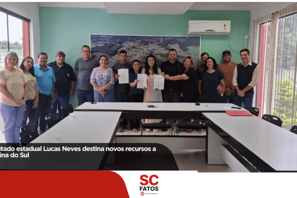 Deputado estadual Lucas Neves destina novos recursos para Bocaina do Sul