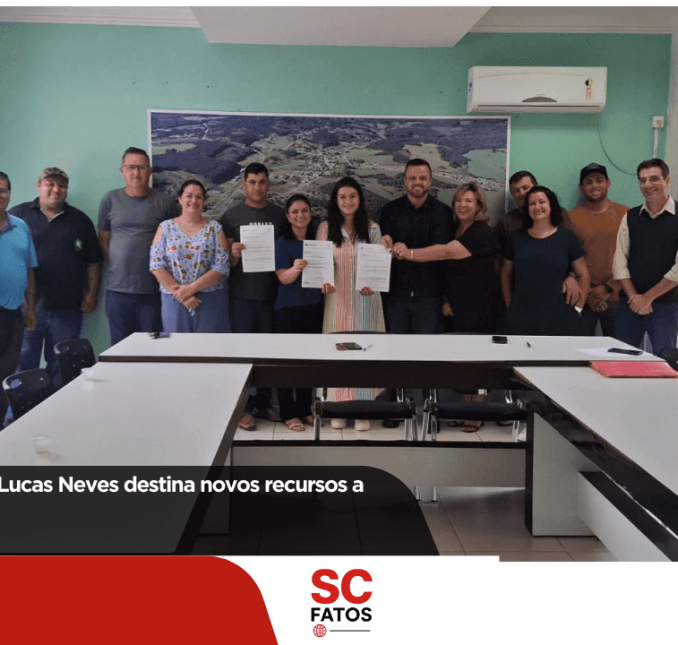 Deputado estadual Lucas Neves destina novos recursos para Bocaina do Sul