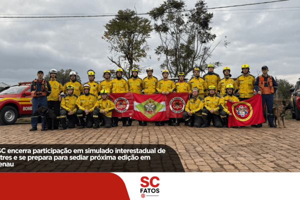 CBMSC encerra participação em simulado interestadual de desastres e se prepara para sediar próxima edição em Blumenau