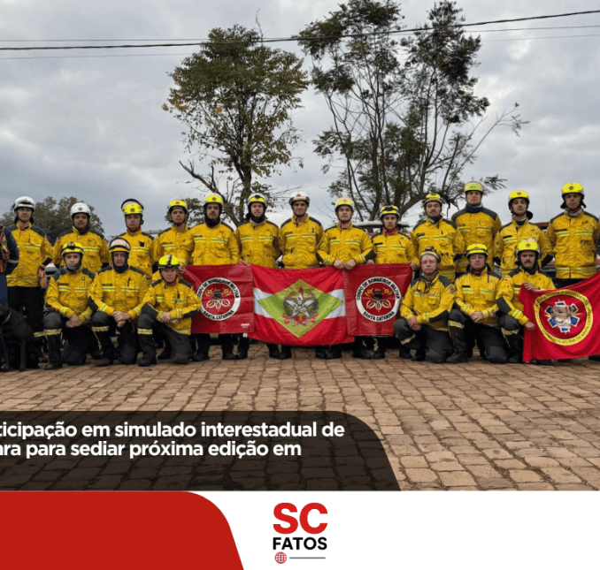 CBMSC encerra participação em simulado interestadual de desastres e se prepara para sediar próxima edição em Blumenau