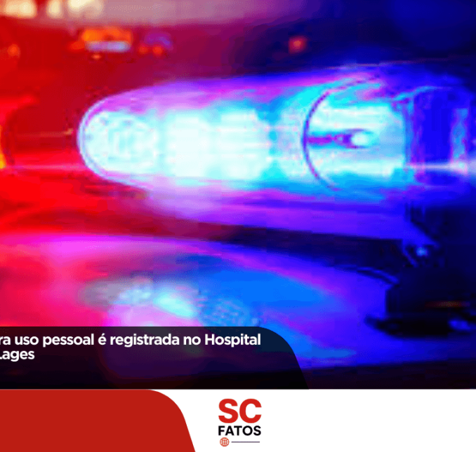 Posse de drogas para uso pessoal é registrada no Hospital Tereza Ramos, em Lages