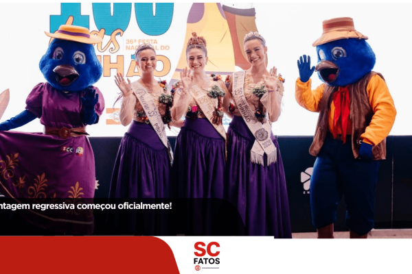 A contagem regressiva começou oficialmente!