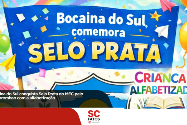 Bocaina do Sul conquista Selo Prata do MEC pelo compromisso com a alfabetização