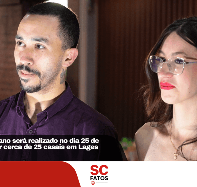 Casamento Lageano será realizado no dia 25 de abril e deve reunir cerca de 25 casais em Lages