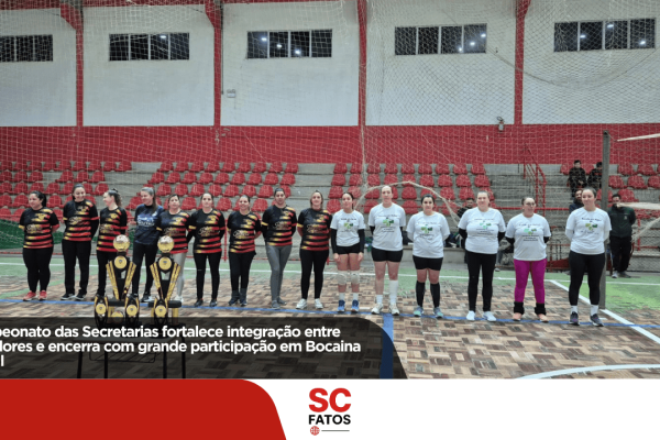 Campeonato das Secretarias fortalece integração entre servidores e encerra com grande participação em Bocaina do Sul