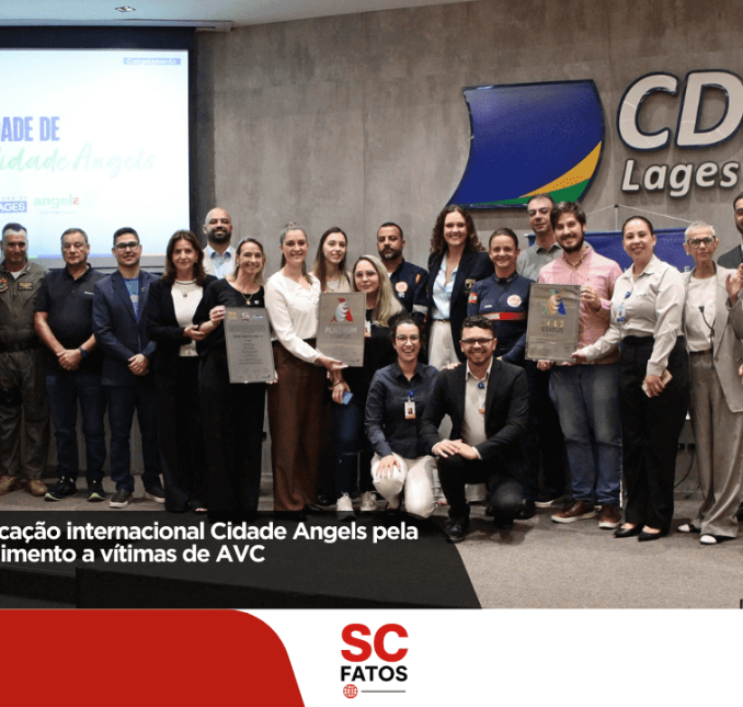 Lages recebe certificação internacional Cidade Angels pela excelência no atendimento a vítimas de AVC