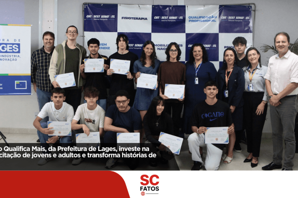 Curso Qualifica Mais, da Prefeitura de Lages, investe na capacitação de jovens e adultos e transforma histórias de vida