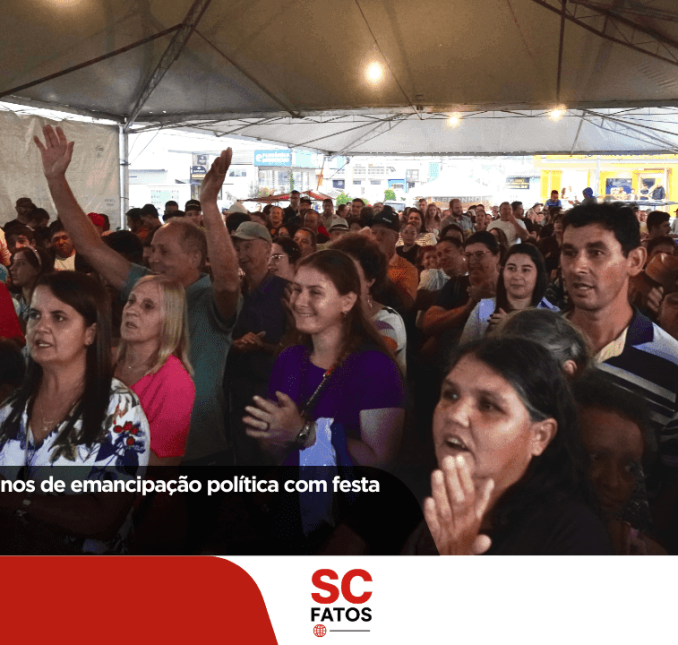 Urubici celebra 69 anos de emancipação política com festa na Praça do CAT