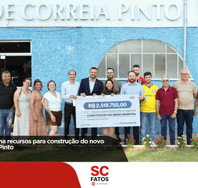 Lucas Neves confirma recursos para construção do novo hospital de Correia Pinto