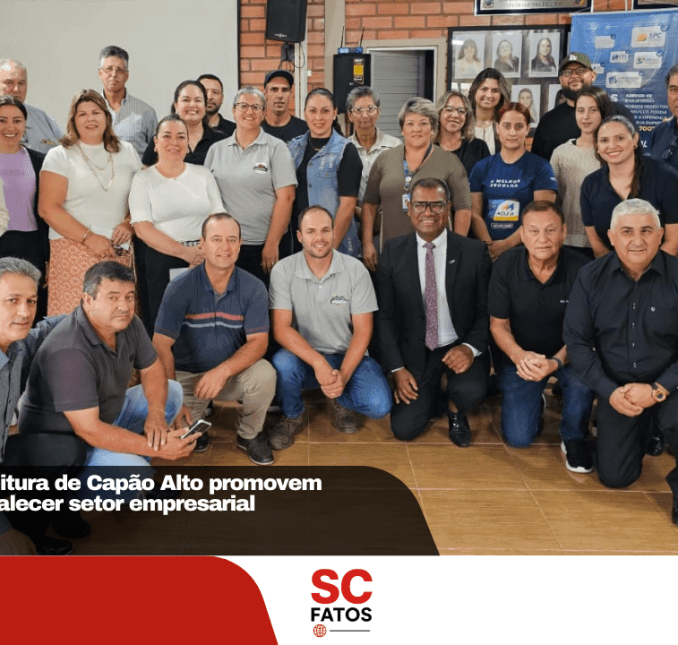 CDL Lages e Prefeitura de Capão Alto promovem encontro para fortalecer setor empresarial