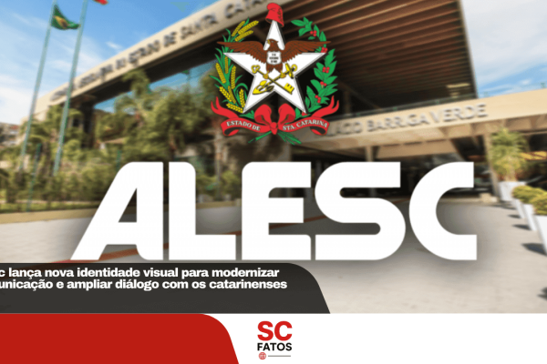 Alesc lança nova identidade visual para modernizar comunicação e ampliar diálogo com os catarinenses