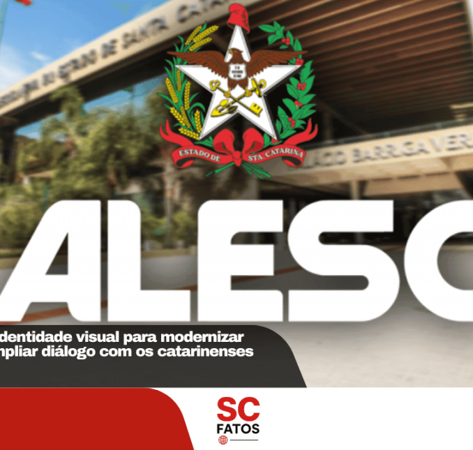 Alesc lança nova identidade visual para modernizar comunicação e ampliar diálogo com os catarinenses