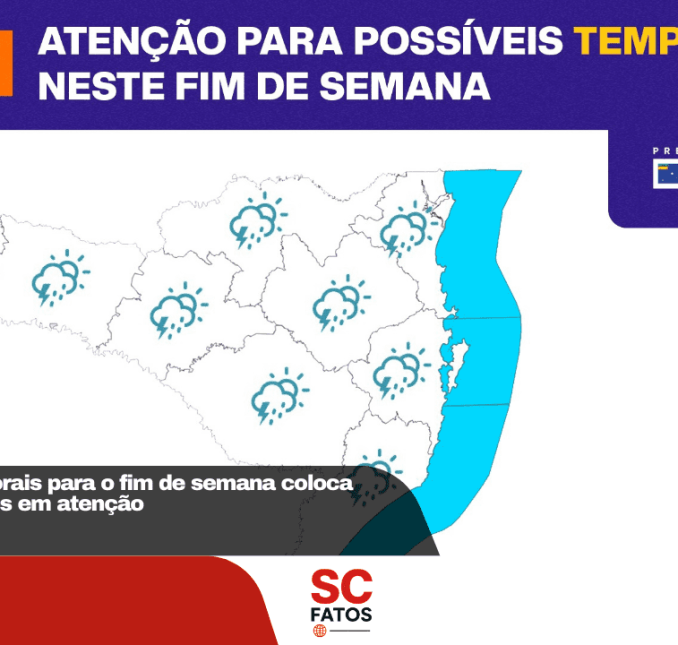 Previsão de temporais para o fim de semana coloca Prefeitura de Lages em atençãoDefesa Civil monitora condições climáticas e orienta população sobre possíveis ocorrências