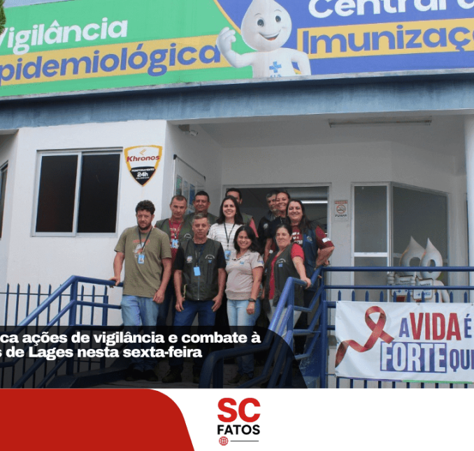 Prefeitura intensifica ações de vigilância e combate à dengue em bairros de Lages nesta sexta-feira