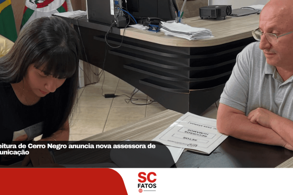Prefeitura de Cerro Negro anuncia nova assessora de Comunicação