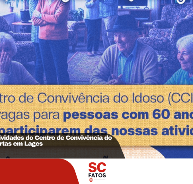 Inscrições para atividades do Centro de Convivência do Idoso seguem abertas em Lages