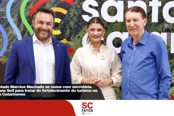 Deputado Marcius Machado se reúne com secretária Catiane Seif para tratar do fortalecimento do turismo na Serra Catarinense