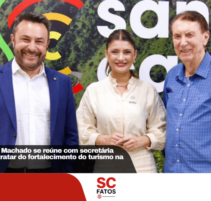 Deputado Marcius Machado se reúne com secretária Catiane Seif para tratar do fortalecimento do turismo na Serra Catarinense
