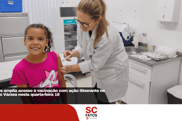 Lages amplia acesso à vacinação com ação itinerante no bairro Várzea nesta quarta-feira