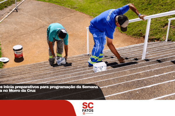 Lages inicia preparativos para programação da Semana Santa no Morro da Cruz
