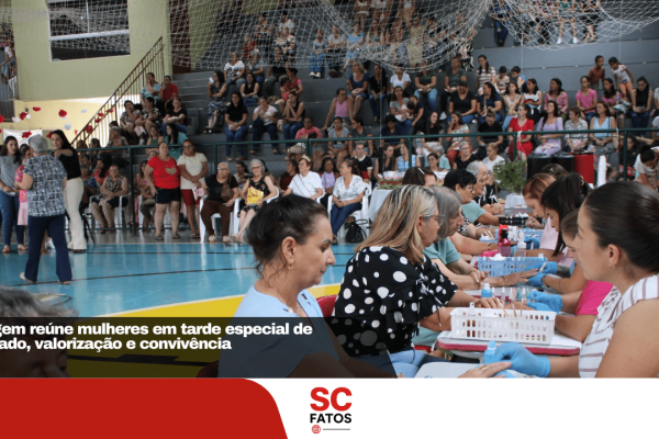 Vargem reúne mulheres em tarde especial de cuidado, valorização e convivência