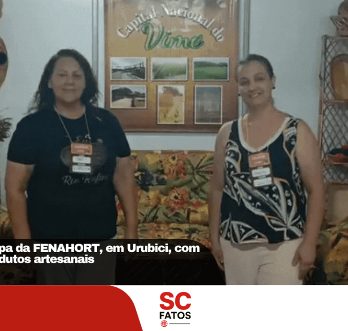 Rio Rufino participa da FENAHORT, em Urubici, com exposição de produtos artesanais