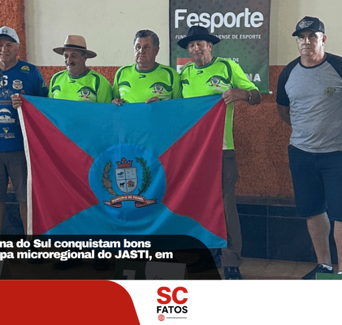 Equipes de Bocaina do Sul conquistam bons resultados na etapa microregional do JASTI, em Painel
