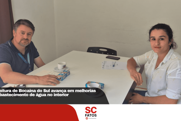 Prefeitura de Bocaina do Sul avança em melhorias no abastecimento de água no interior