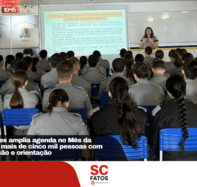 Prefeitura de Lages amplia agenda no Mês da Mulher e alcança mais de cinco mil pessoas com ações de prevenção e orientação