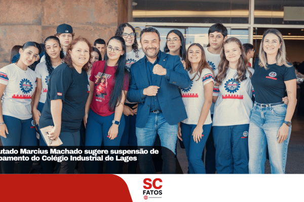 Deputado propõe suspensão de tombamento do Colégio Industrial de Lages