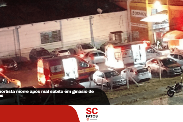 Desportista morre após mal súbito em ginásio de Lages